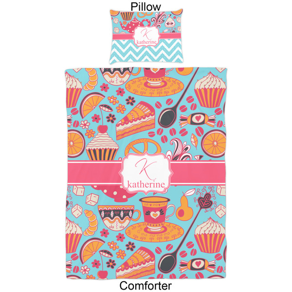 Dessert & Coffee Comforter Set - Twin - Approval