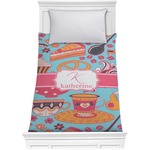 Dessert & Coffee Comforter - Twin (Personalized)