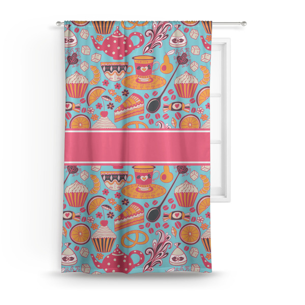 Custom Dessert & Coffee Curtain Panel - Custom Size