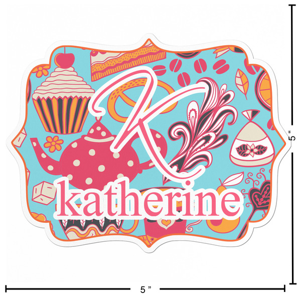 Dessert & Coffee Custom Shape Iron On Patches - L - APPROVAL