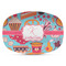 Dessert & Coffee Plastic Platter - Microwave & Oven Safe Composite Polymer (Personalized)