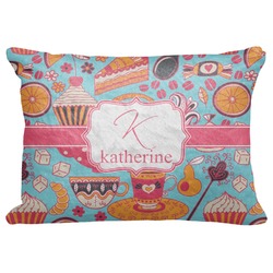 Dessert & Coffee Decorative Baby Pillowcase - 16"x12" (Personalized)