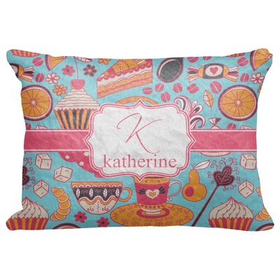 Dessert & Coffee Decorative Baby Pillowcase - 16"x12" (Personalized)