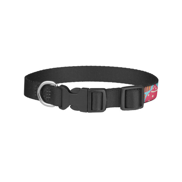 Dessert & Coffee Dog Collar - Large - Back