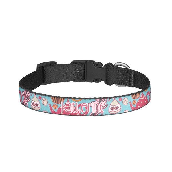 Custom Dessert & Coffee Dog Collar - Large (Personalized)