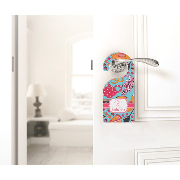 Dessert & Coffee Door Hanger - LIFESTYLE