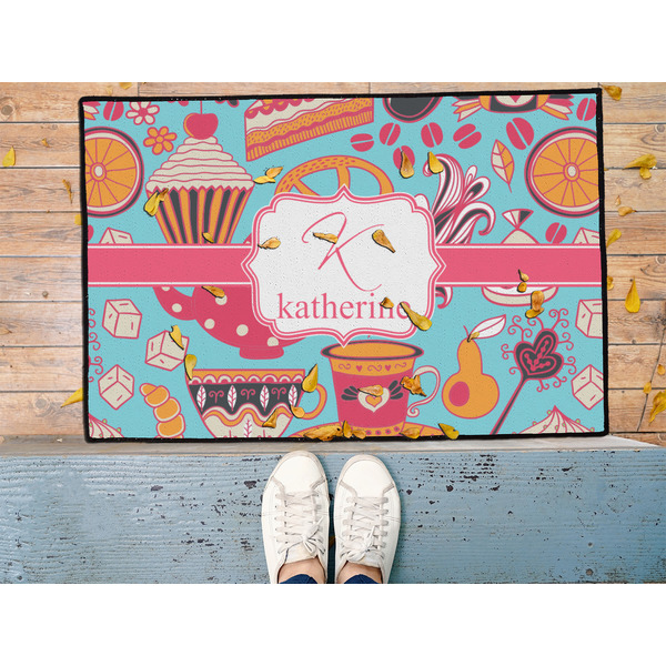 Dessert & Coffee Door Mat - LIFESTYLE (Med)