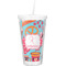 Dessert & Coffee Double Wall Tumbler with Straw (Personalized)