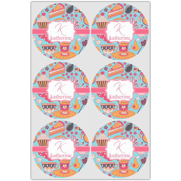 Dessert & Coffee Drink Topper - Large - Set of 6