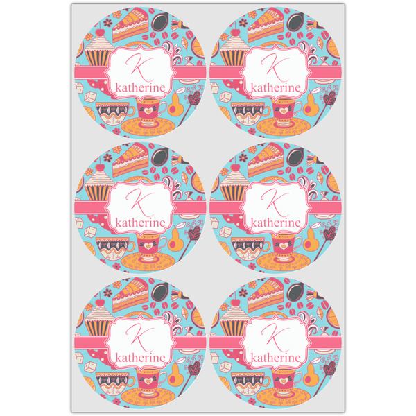 Dessert & Coffee Drink Topper - XLarge - Set of 6