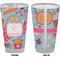Dessert & Coffee Pint Glass - Full Color - Front & Back Views