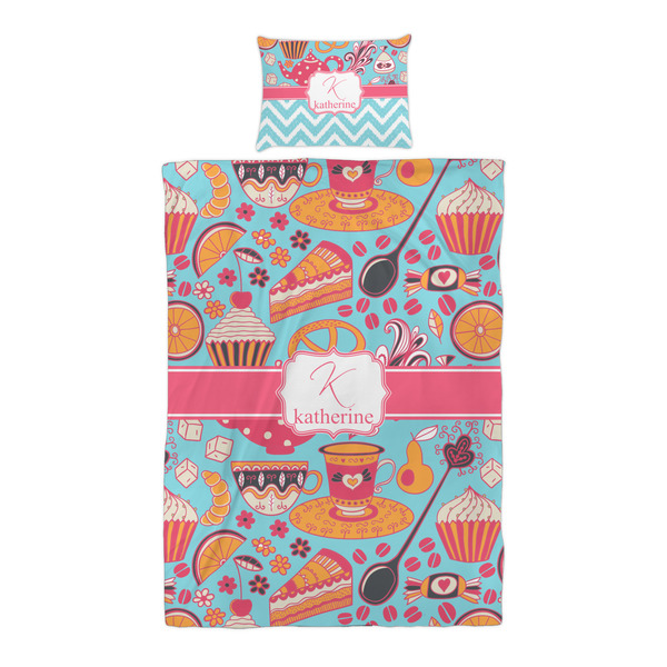 Dessert & Coffee Duvet Cover Set - Twin XL - Alt Approval