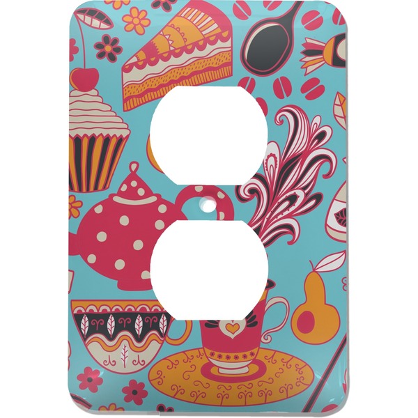 Custom Dessert & Coffee Electric Outlet Plate