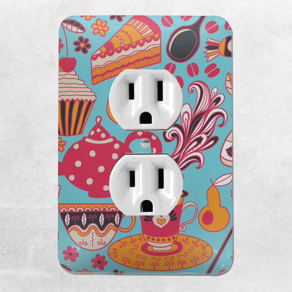 Dessert & Coffee Electric Outlet Plate - LIFESTYLE