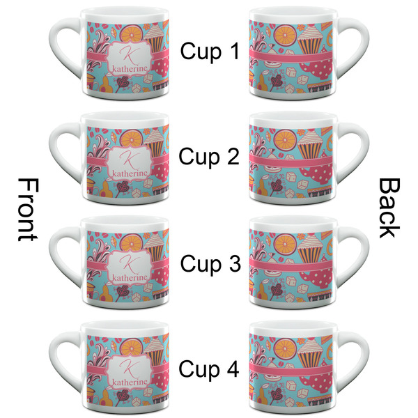 Dessert & Coffee Espresso Cup - 6oz (Double Shot Set of 4) APPROVAL