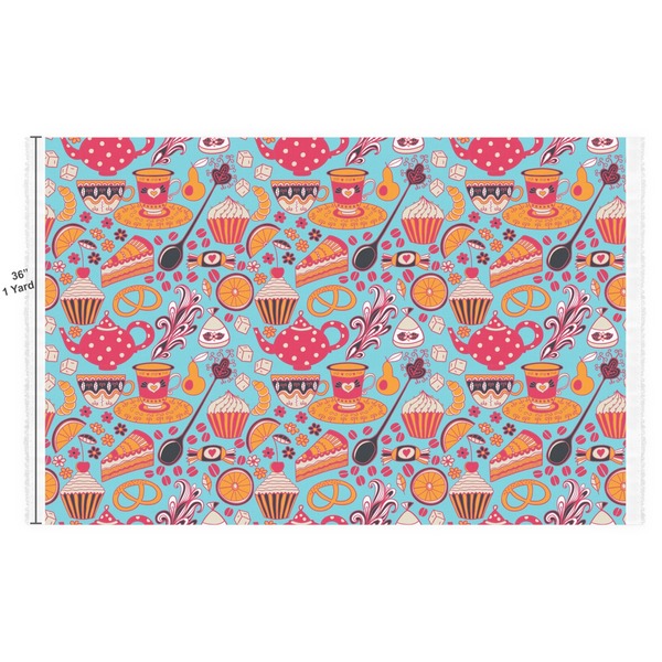 Dessert & Coffee Fabric Full Yard