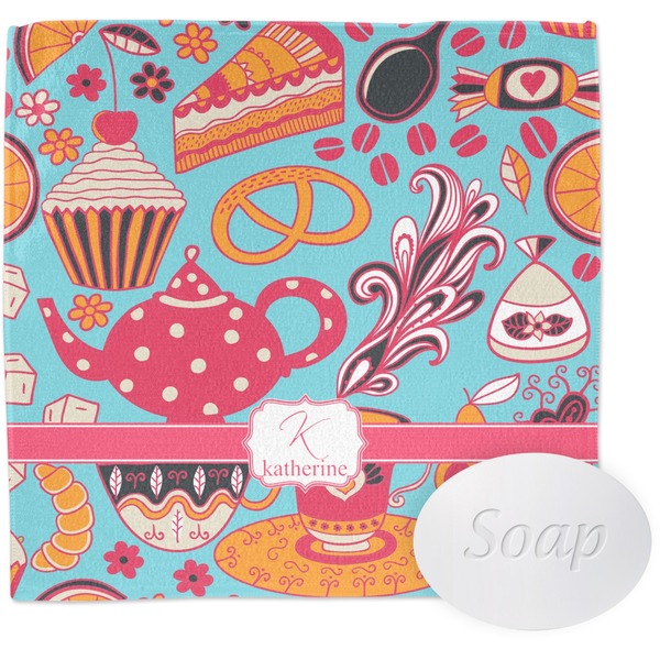 Dessert & Coffee Wash Cloth with soap