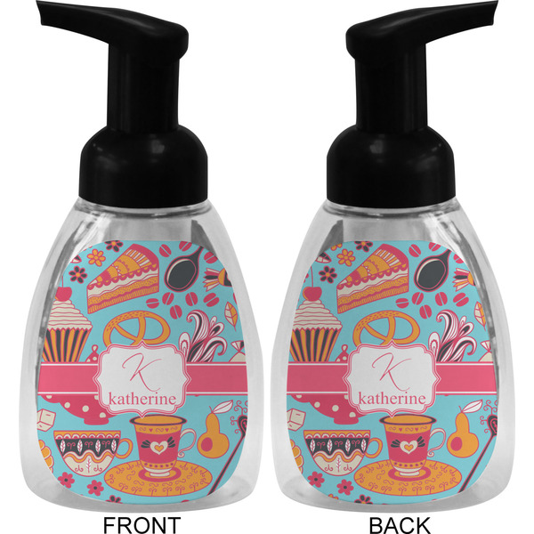 Dessert & Coffee Foam Soap Bottle (Front & Back)