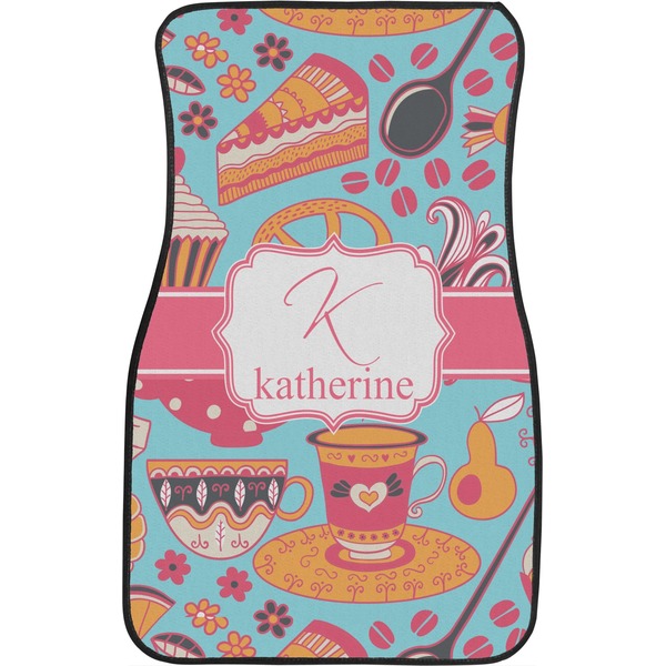 Dessert & Coffee Front Seat Car Mat