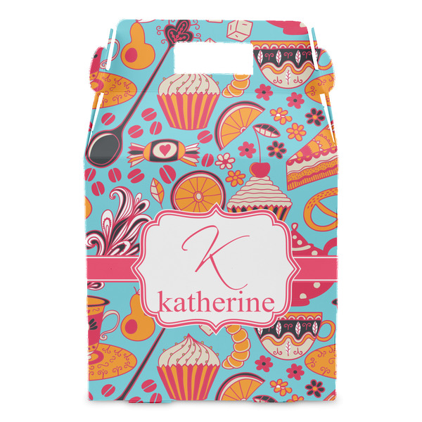 Dessert & Coffee Gable Favor Box - Front