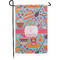 Dessert & Coffee Small Garden Flag - Single Sided w/ Name and Initial