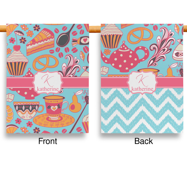 Dessert & Coffee Garden Flags - Large - Double Sided - APPROVAL