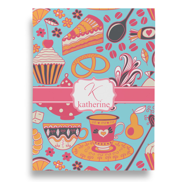 Dessert & Coffee Garden Flags - Large - Double Sided - FRONT