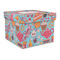 Dessert & Coffee Gift Boxes with Lid - Canvas Wrapped - Large - Front/Main
