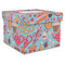 Dessert & Coffee Gift Boxes with Lid - Canvas Wrapped - XX-Large - Front/Main