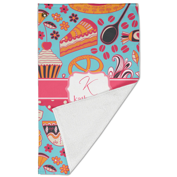 Dessert & Coffee Golf Towel - Folded (Large)