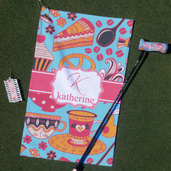 Dessert & Coffee Golf Towel Gift Set (Personalized)