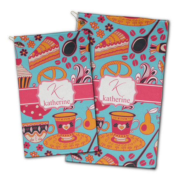 Dessert & Coffee Golf Towel - PARENT (small and large)
