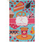 Dessert & Coffee Golf Towel - Poly-Cotton Blend - Small w/ Name and Initial