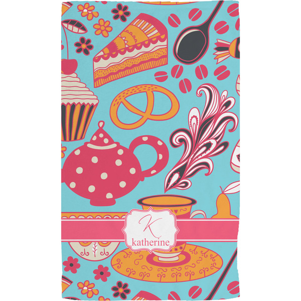 Dessert & Coffee Hand Towel (Personalized) Full