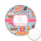 Dessert & Coffee Printed Cookie Topper - 2.15" (Personalized)