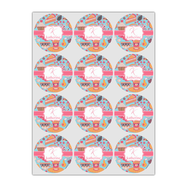 Dessert & Coffee Icing Circle - Small - Set of 12