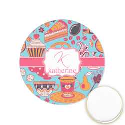 Dessert & Coffee Printed Cookie Topper - 1.25" (Personalized)