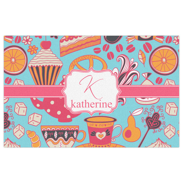 Dessert & Coffee Indoor / Outdoor Rug - 5'x8' - Front Flat