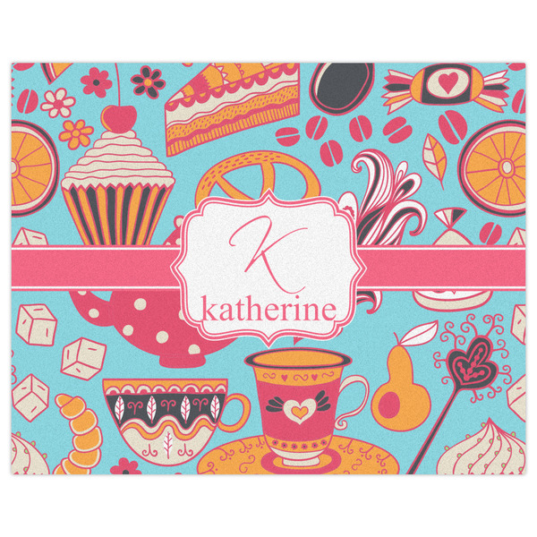 Dessert & Coffee Indoor / Outdoor Rug - 8'x10' - Front Flat