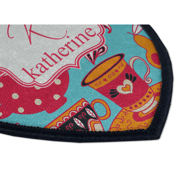 Dessert & Coffee Iron on Shield 3 Detail