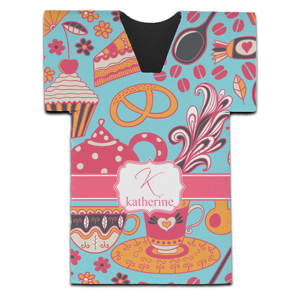 Custom Dessert & Coffee Jersey Bottle Cooler (Personalized)