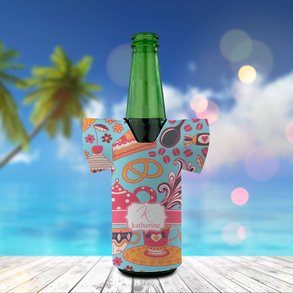 Dessert & Coffee Jersey Bottle Cooler - LIFESTYLE