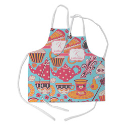 Dessert & Coffee Kid's Apron w/ Name and Initial
