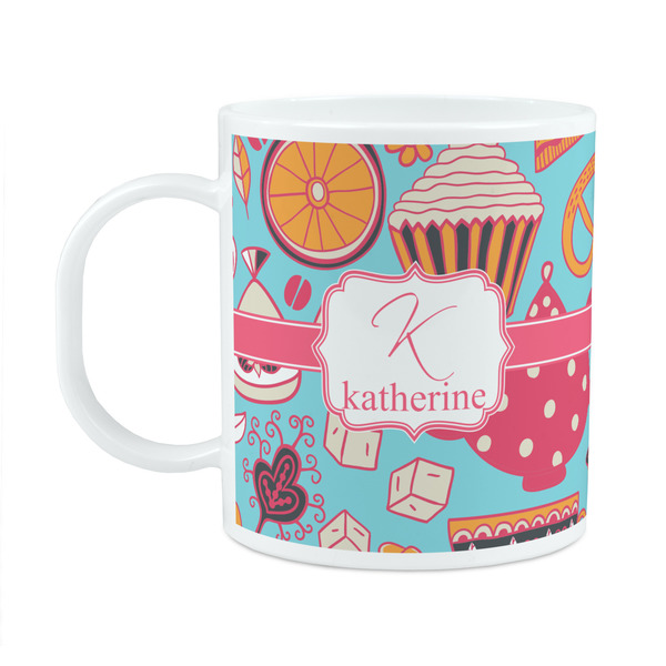 Custom Dessert & Coffee Plastic Kids Mug (Personalized)
