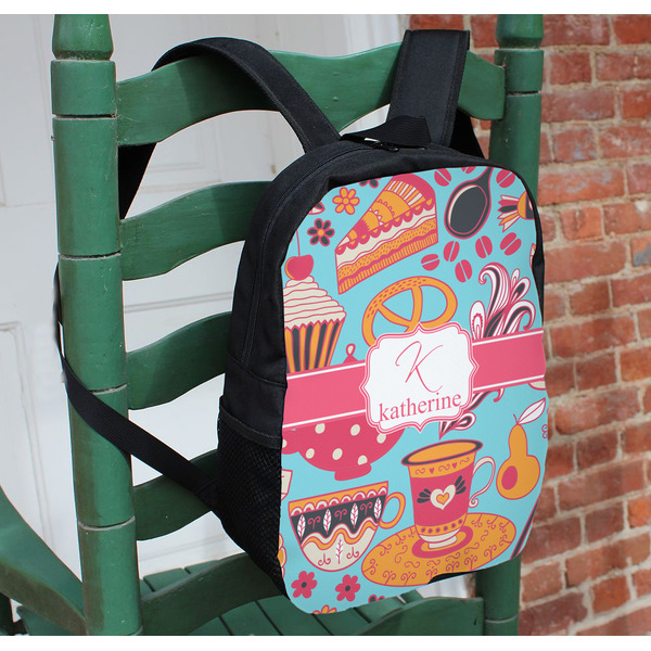 Dessert & Coffee Kids Backpack - In Context