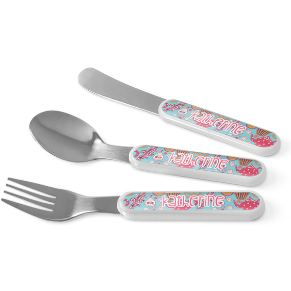 Custom Dessert & Coffee Kid's Flatware (Personalized)