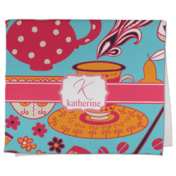 Dessert & Coffee Kitchen Towel - Poly Cotton w/ Name and Initial