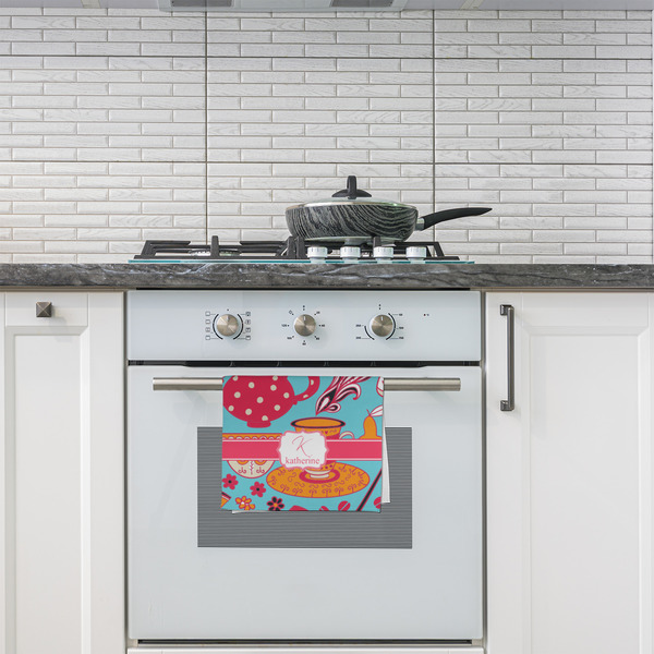 Dessert & Coffee Kitchen Towel - Poly Cotton - Lifestyle