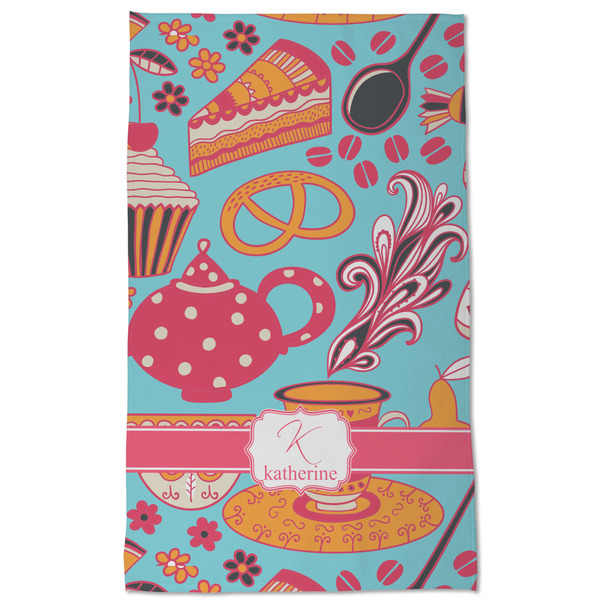 Dessert & Coffee Kitchen Towel - Poly Cotton - Full Front