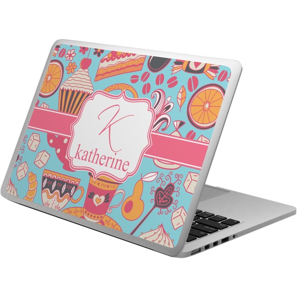 Custom Dessert & Coffee Laptop Skin - Custom Sized (Personalized)